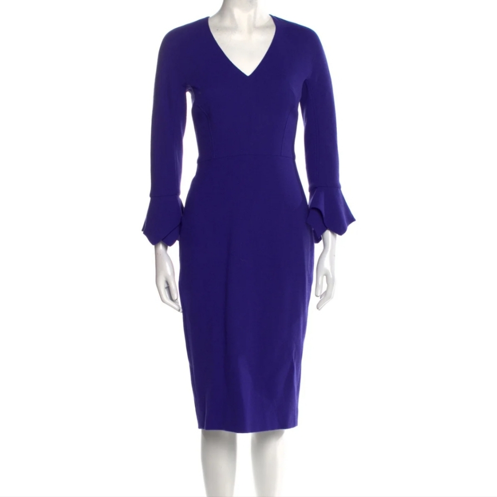 Lela RoseV-Neck Midi Length Dress w/ Tags Size 4